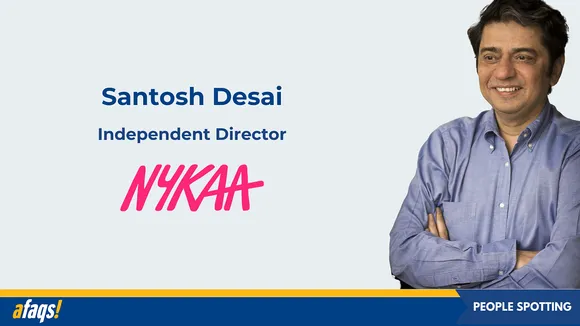 Nykaa Board appoints Santosh Desai as independent director