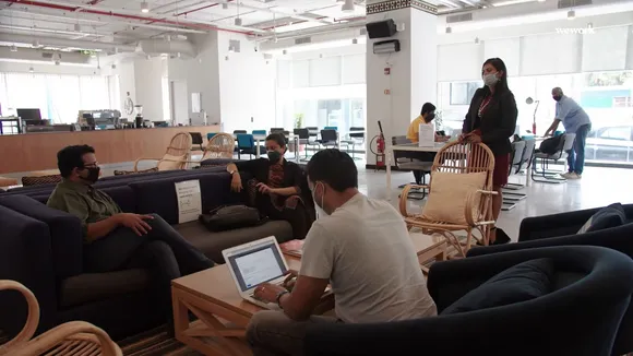 How are co-working spaces WeWork and Awfis recovering from the WFH jolt?