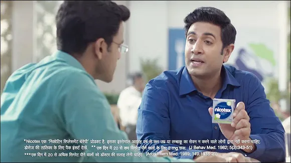 "Nicotex looks like regular chewing gum; consumers tend to chew it like that..."