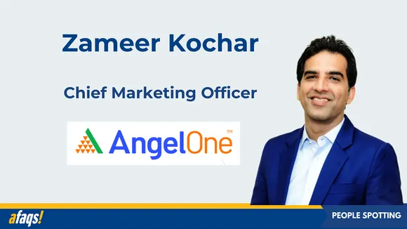 Zameer Kochar joins Angel One as chief marketing officer