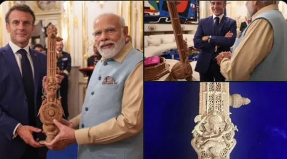 PM Modi in Paris: বন্ধুদের জন্য উপহারের ডালি নমোর!