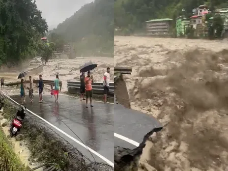 সিকিমে ভয়াবহ হরপা বান, সাহায্যের আর্জি সরকারের