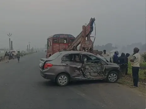 রাজ্য সড়কে ভয়াবহ দুর্ঘটনা,  মৃত ১ এবং গুরুতর আহত ১