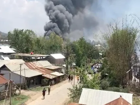 জ্বলছে মণিপুর! রাষ্ট্রপতির দ্বারস্থ কংগ্রেস