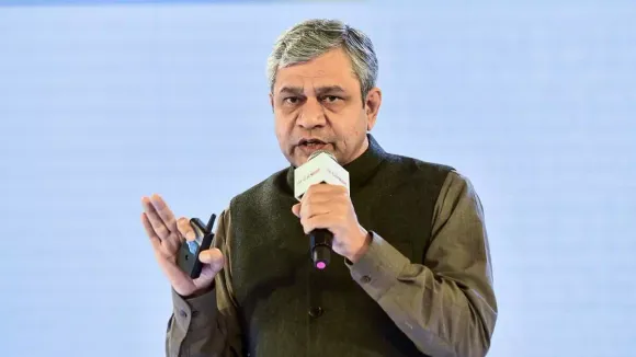 Railway Minister Ashwini Vaishnaw files nomination for Rajya Sabha polls  from Odisha