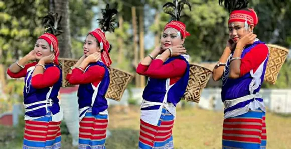 দুর্গাপুরে শেষ হলো গারো সম্প্রদায়ের ওয়ানগালা উৎসব | DAILY SABUJ