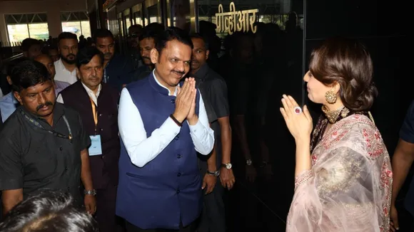 Kangana Ranaut hosts special screening of Emergency for Devendra Fadnavis  in Mumbai - India Today