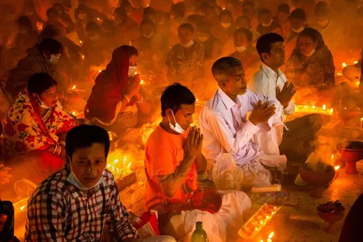 বাংলাদেশে  হিন্দু ধর্মাবলম্বীদের ‘রাখের উপবাস’ পালন