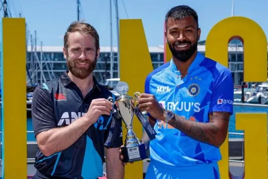 T20I সিরিজের দ্বিতীয় ম্যাচে আজ মুখোমুখি ভারত - নিউজিল্যান্ড