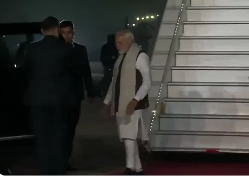 Modi returned to India