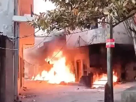 Massive fire breaks out in capital