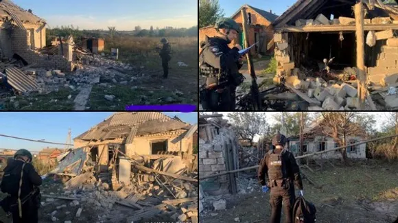 The russians killed five people in the donetsk region