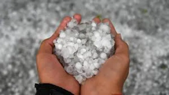 Hailstorm continued its rampage in Manipur throughout the night