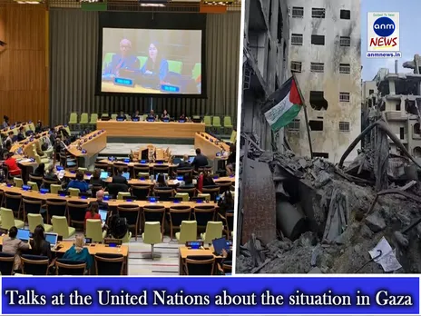 Crisis situation in Gaza, talks at the United Nations