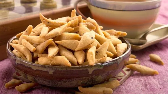 Best Bengali snack 'Nimki' for kalipuja! try it