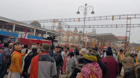 In Photos: Devotees Swarming Ayodhya Ahead of Pran-Pratishtha