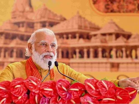 PM Narendra Modi To Start His Anushthan Ahead of Pran Pratishtha
