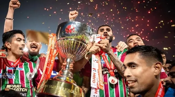 Who is the official media rights partner of The Indian Super League?