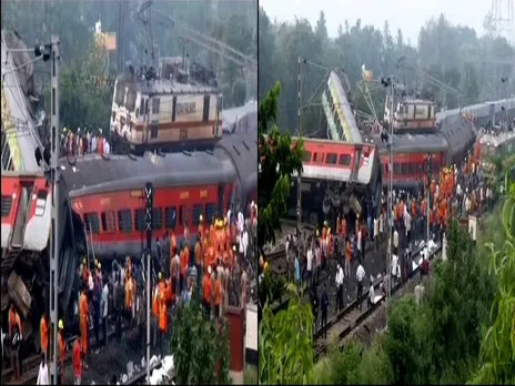 Injured and dead evacuated, mauled bogies on tracks