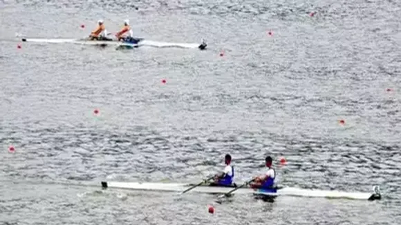Indian Rowing Team begins positive start at Asian Games