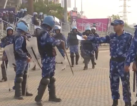 Security personnel has chacked everything inside stadium for World Cup final