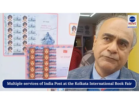 Multiple services of India Post at the Kolkata International Book Fair