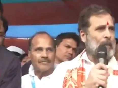 ‘BJP-RSS are spreading hatred,’ Rahul says in Bengal