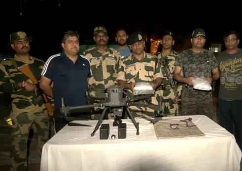 BSF shot down Pakistani drone carrying narcotics near International border in Punjab