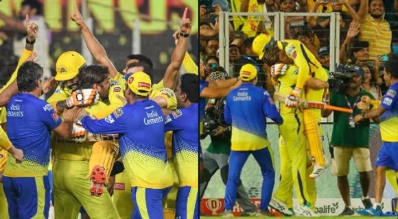 Dhoni holds Jadeja in his arms to win IPL! Viral