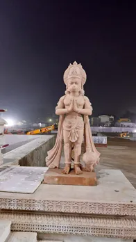 4 very special idols sit at the entrance of Shri Ram Janmbhoomi Mandir, visit in advance