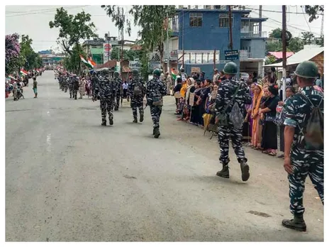 Casuality of BSF personnel in Manipur
