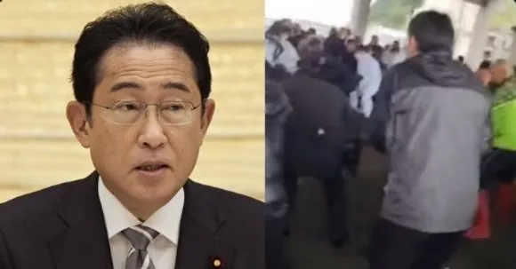 Explosion at Japanese PM's speech site! Kishida evacuated safely