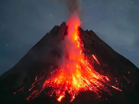 woken up! world's most active volcano