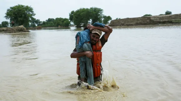 Punjab Flood: Village under water, but suffering from lack of water