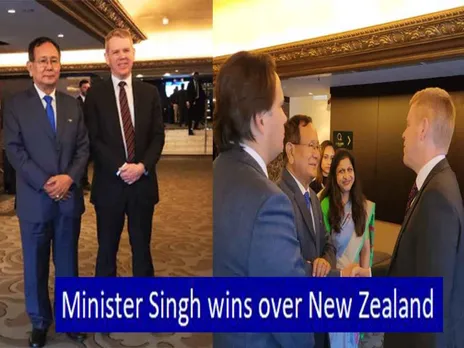 Minister Singh wins over New Zealand