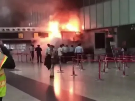 BREAKING: Massive fire at Kolkata airport