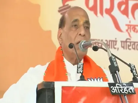 Rajnath Singh attacked DMK, Congress over 'Sanatan Dharma' remark