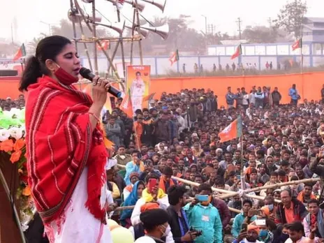 West Bengal Police Detains BJP's Bharati Ghosh After Altercation