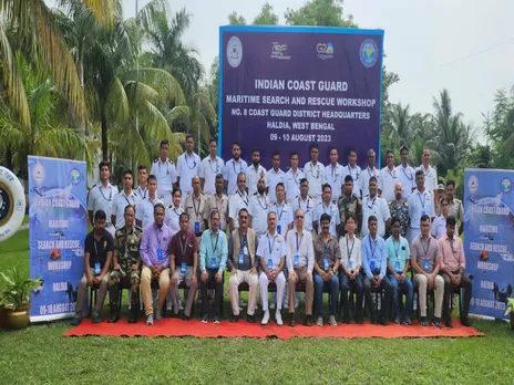 INDIAN COAST GUARD CONDUCTS MARITIME SEARCH AND RESCUE WORKSHOP AT HALDIA
