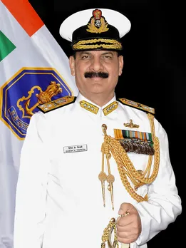 Vice Admiral Dinesh K Tripathi Takes Command as the VC of Naval Staff