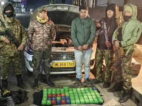 Meghalaya: state police seized Heroin worth Rs six crores at Khliehriat