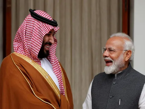 PM Modi meets Saudi king prince