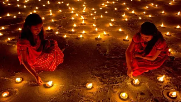 Diwali 2021 | celebration of Kali Puja or DIwali by Bengali Hindus -  Anandabazar