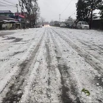 Hailstorm damages homes, vehicles in Manipur - India Today