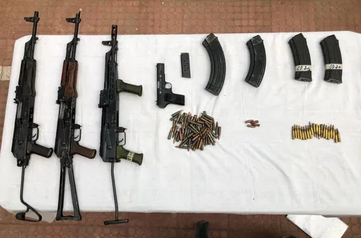 Arms & Ammunition recovered along LoC in Poonch(J&K)