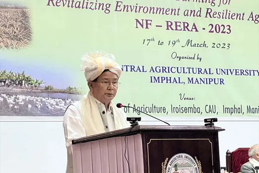 MoS Rajkumar Ranjan Singh talks about Natural Farming in CAU