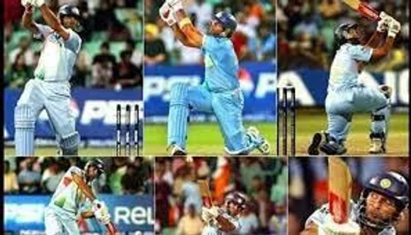 On this day in 2007: Yuvraj Singh slammed 6 sixes off Stuart Broad in an Over