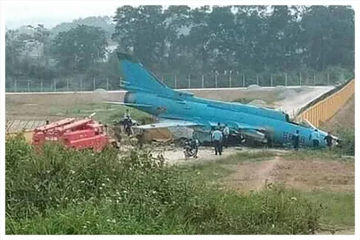 Military jet crashes in northern Vietnam, 1 pilot killed