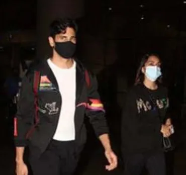 Sidharth Malhotra and Kiara Advani spotted at the airport