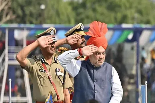 Amit Shah greets people on Republic day